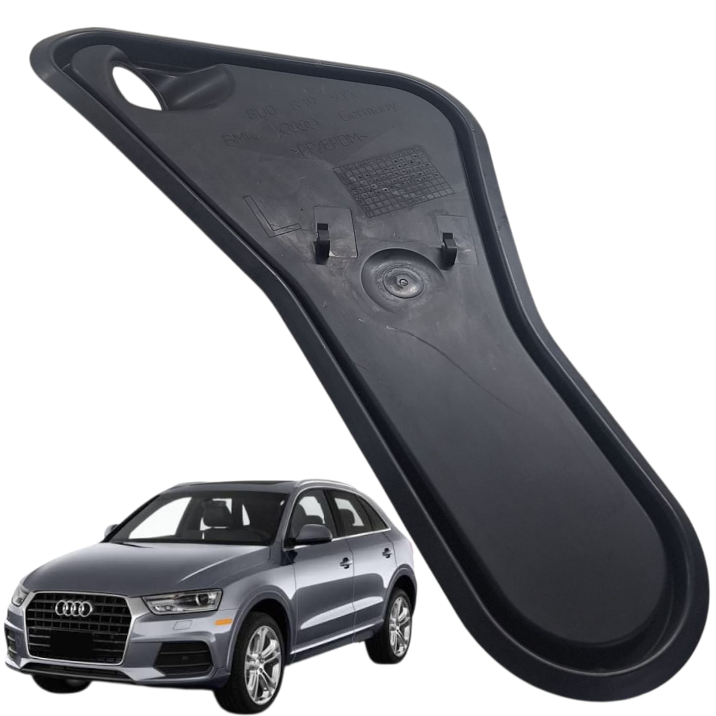 ACABAMENTO COLUNA PORTA TRAS ESQ AUDI Q3 2013 2019