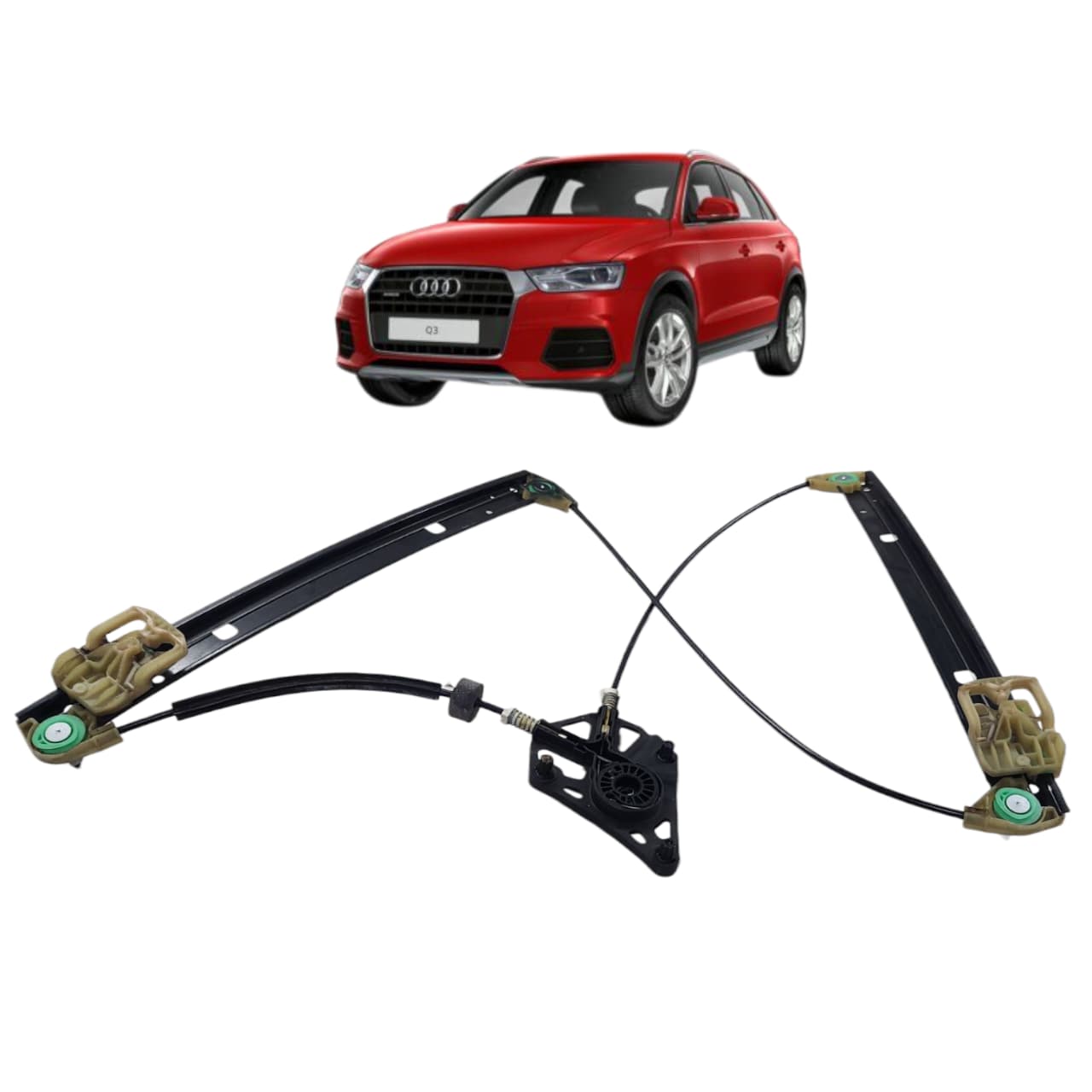 MAQUINA VIDRO DIANTEIRA ESQUERDA AUDI Q3 2013 2019
