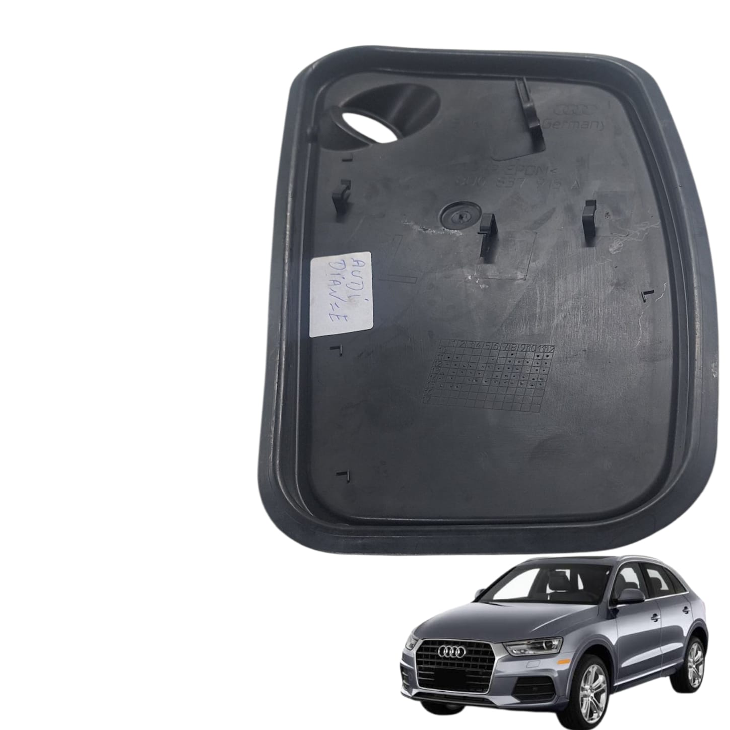 ACABAMENTO COLUNA PORTA DIANT ESQ AUDI Q3 2013 2019 