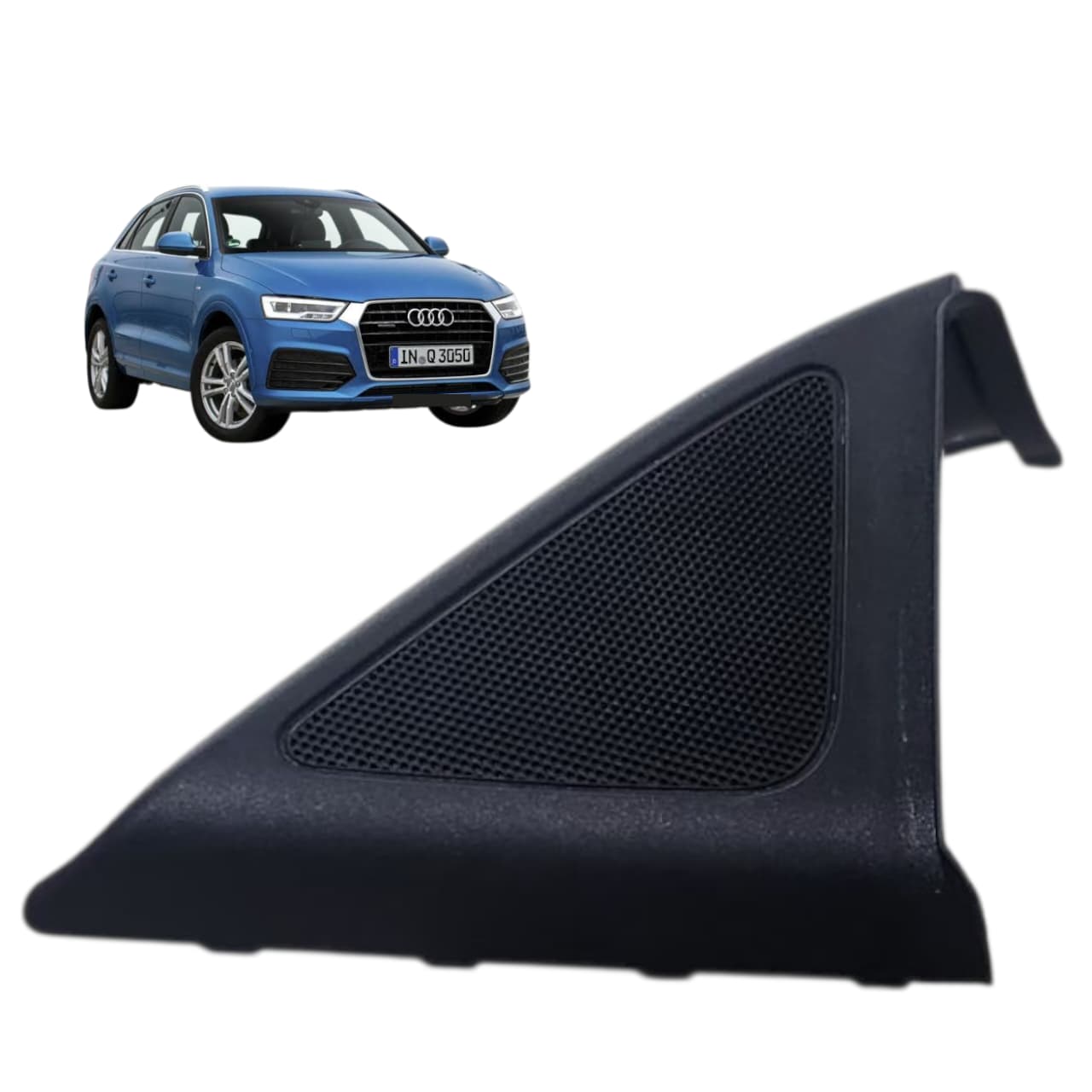 ACABAMENTO TWEETER  DIANTEIRO ESQUERDO AUDI Q3 2013 2019 