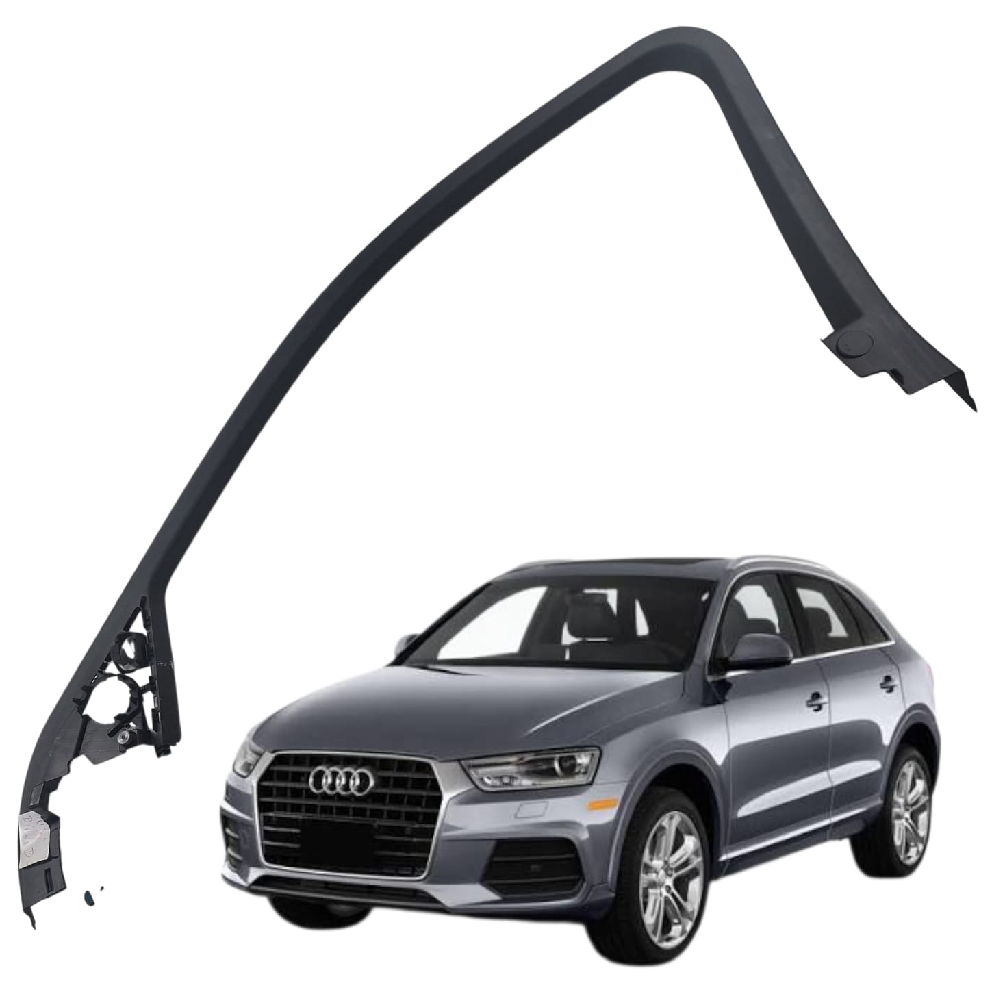 GUARNIÇAO PORTA DIANTEIRA DIREITA AUDI Q3 2013 2019 