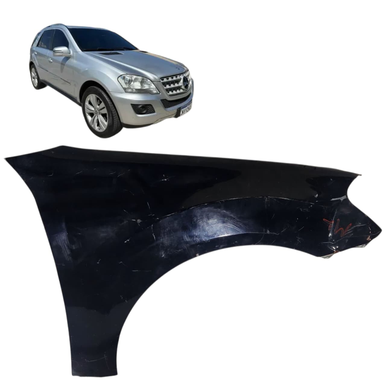 PARALAMA DIANTEIRO ESQUERDO MERCEDES ML 350 2009 2011 