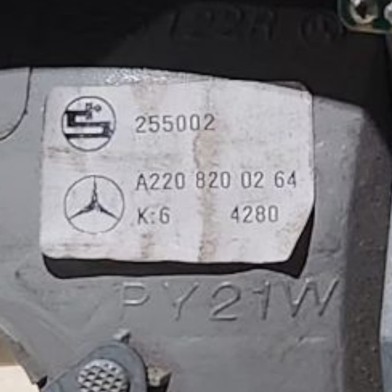 LANTERNA TRASEIRA DIREITA MERCEDES CLASSE S W220 1998 2005