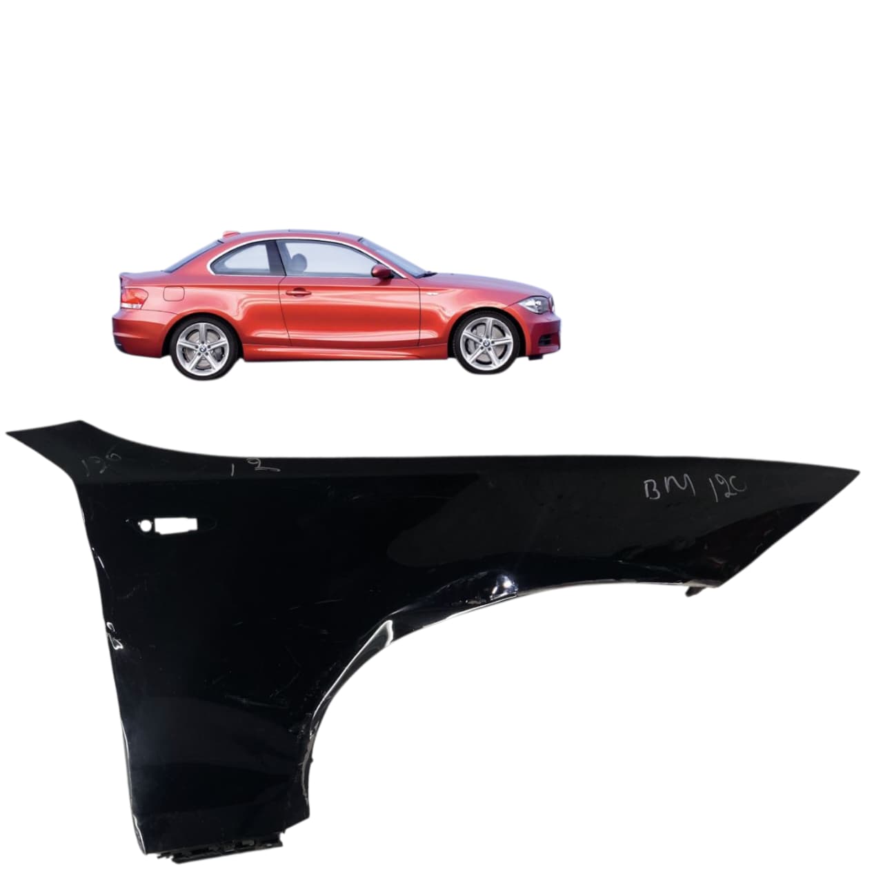 Paralama Dianteiro Direito Bmw 120I Coupe 2010 2012