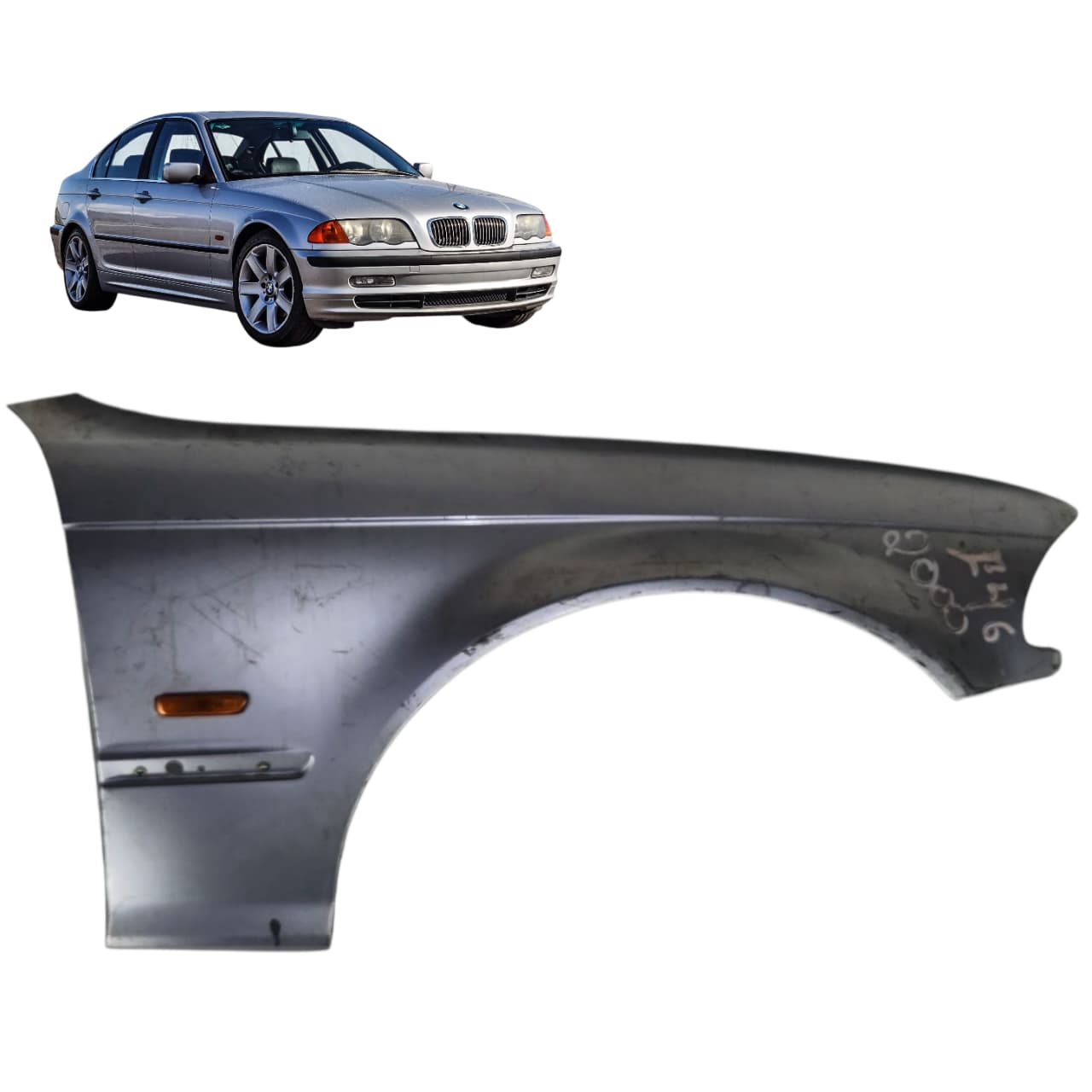 PARALAMA DIANTEIRO DIR BMW SERIE 3 E46 2002 2005 