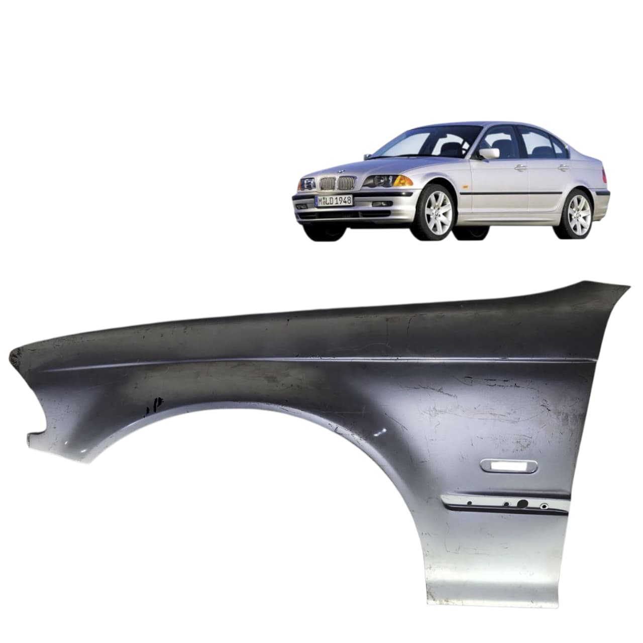 PARALAMA DIANTEIRO ESQUERDO BMW SERIE 3 E46 1998 2001 