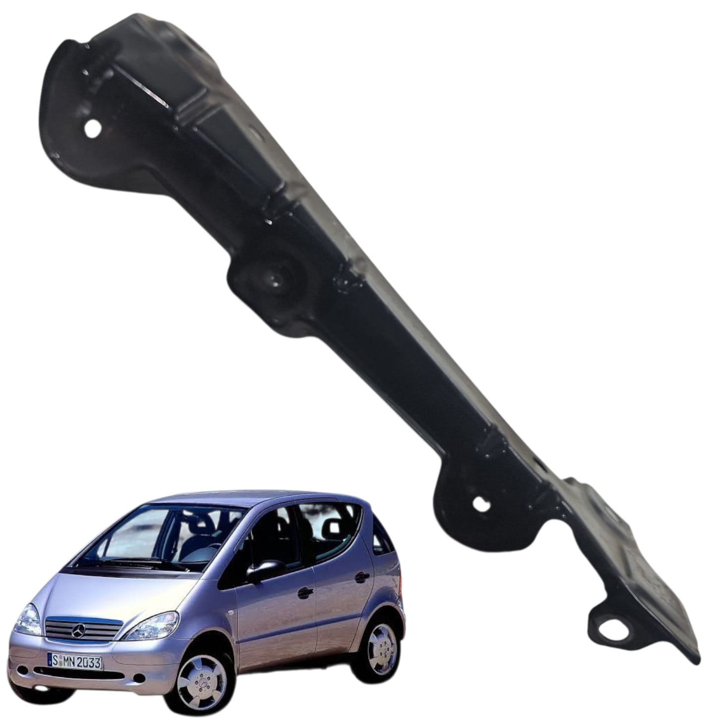 SUPORTE ALMA PARACHOQUE DIANT MERCEDES CLASSE A 1999 2005 