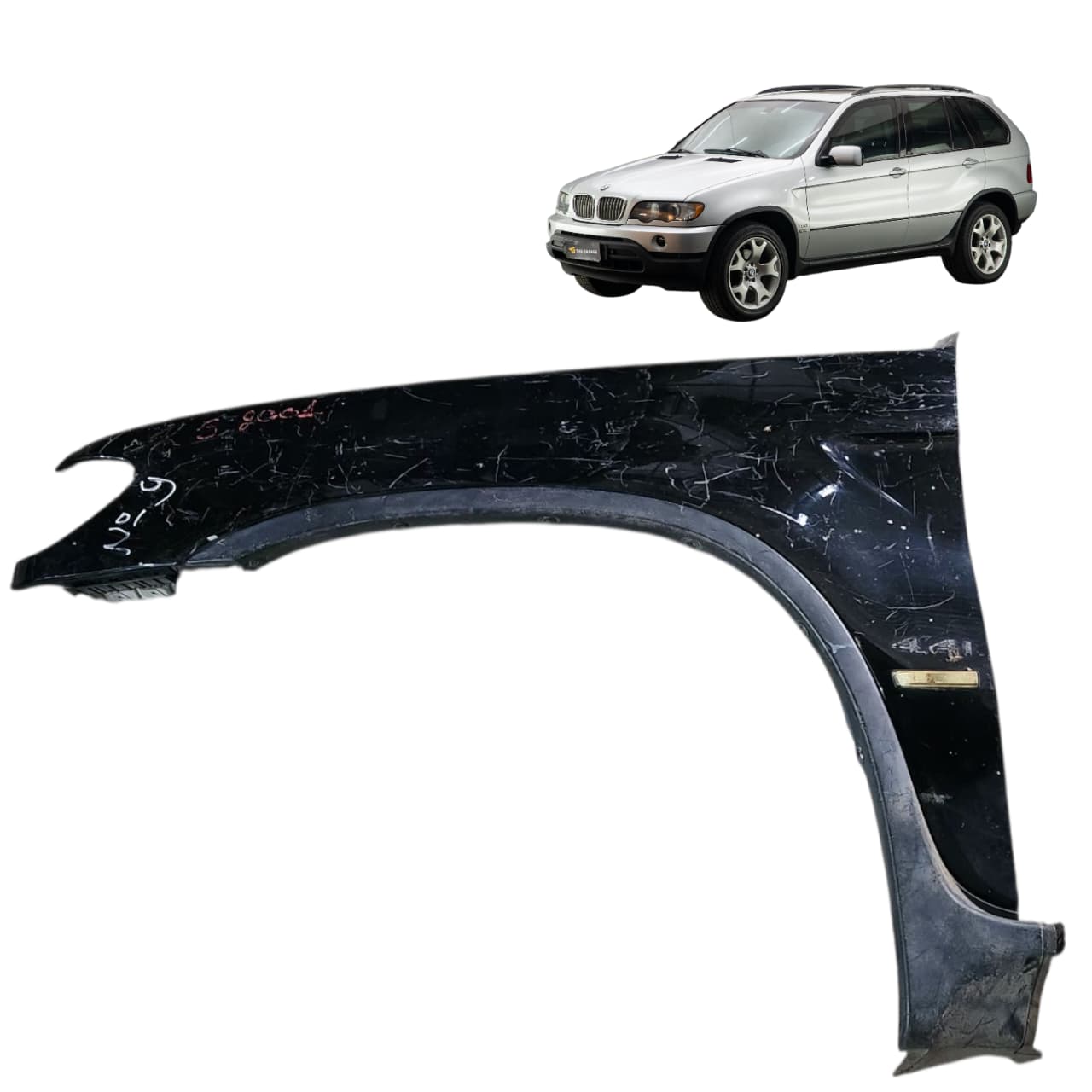 PARALAMA DIANTEIRO ESQUERDO BMW X5 2000 2005 