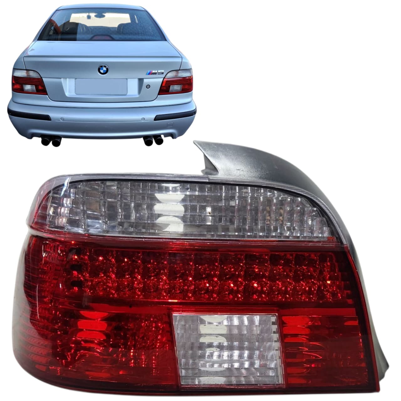 LANTERNA TRASEIRA ESQUERDA BMW SERIE 5 E39 1995 2000
