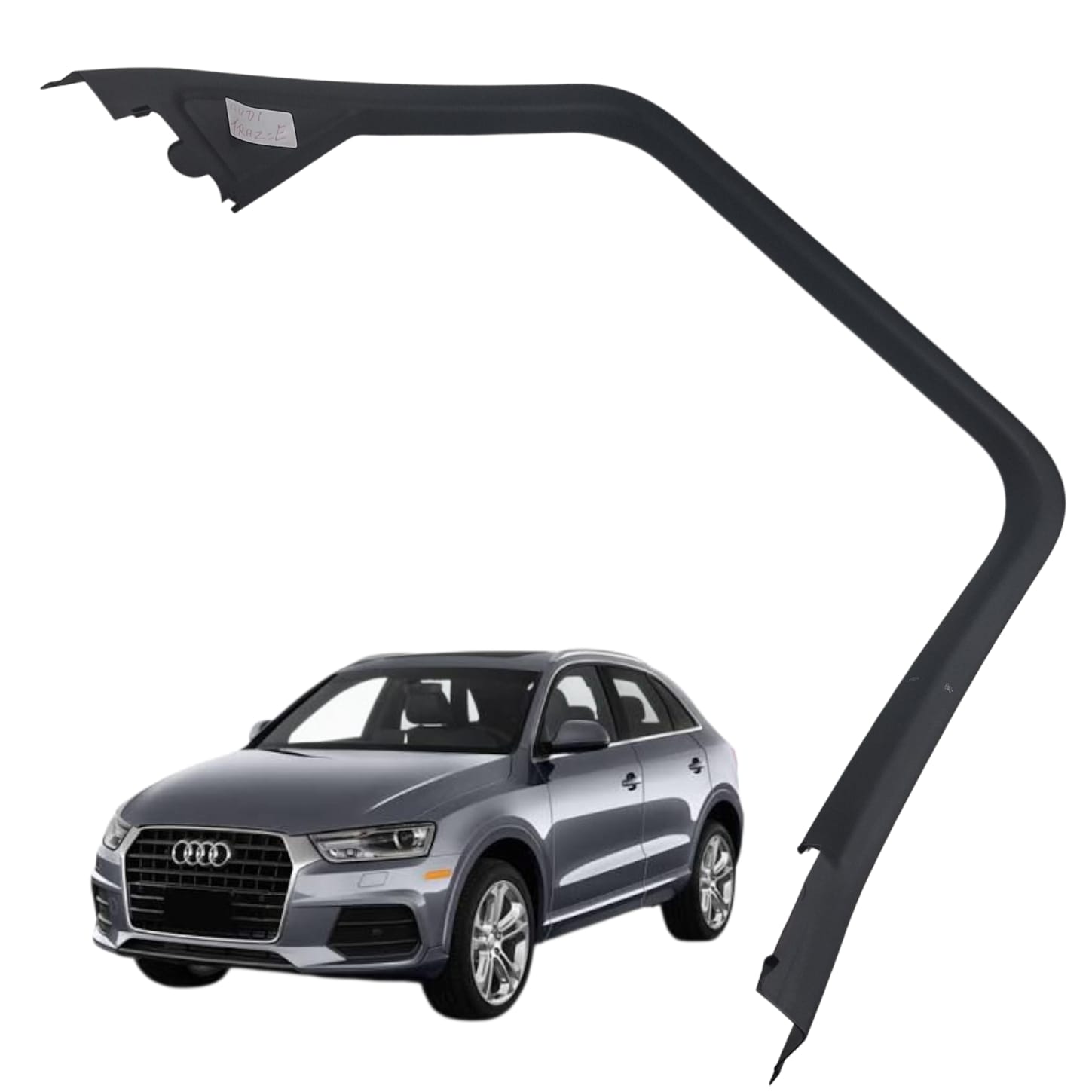 MOLDURA INTERNA PORTA TRAS ESQ AUDI Q3 2013 2019 