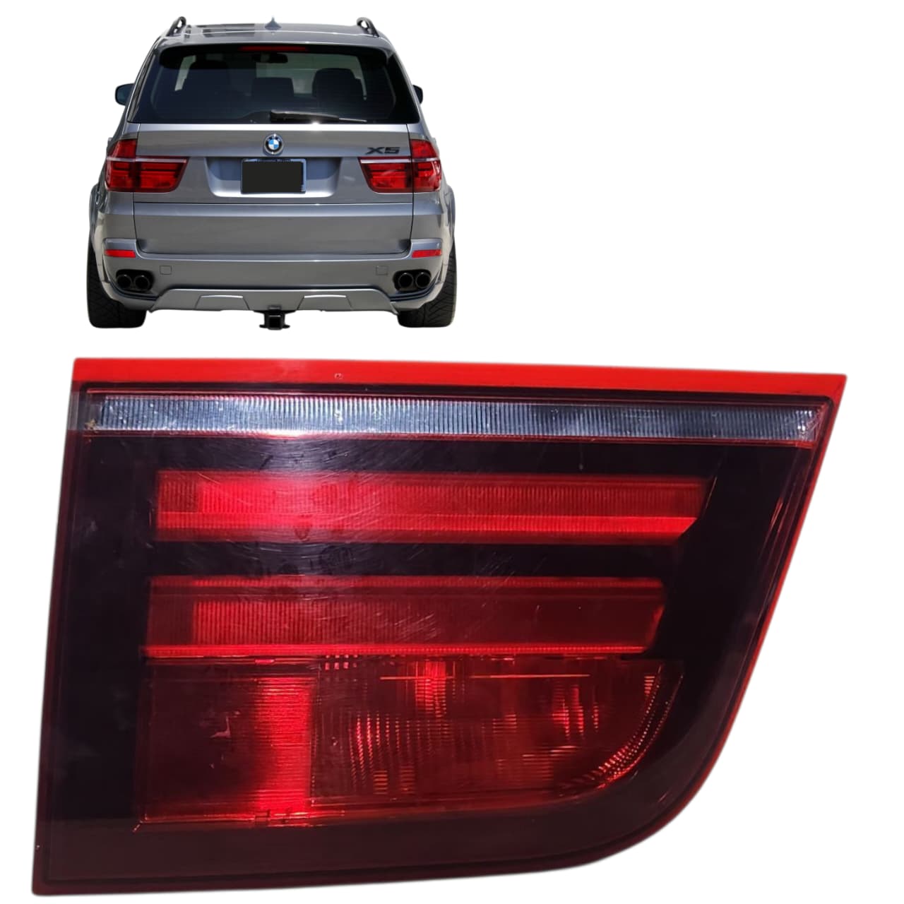 LANTERNA ESQUERDA TAMPA BMW X5 E70 2010 2013 