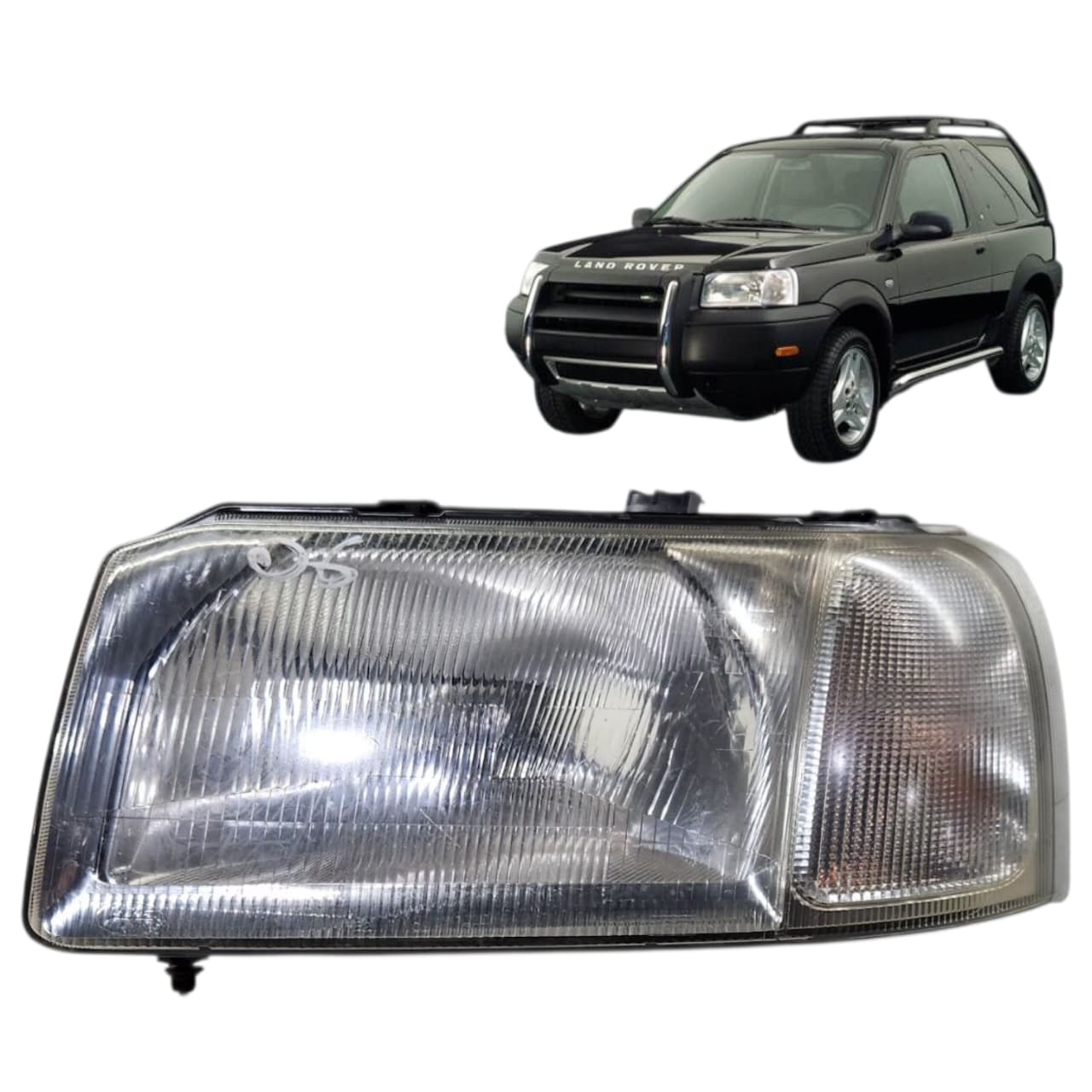 FAROL ESQUERDO FREELANDER 1 1998 2003 