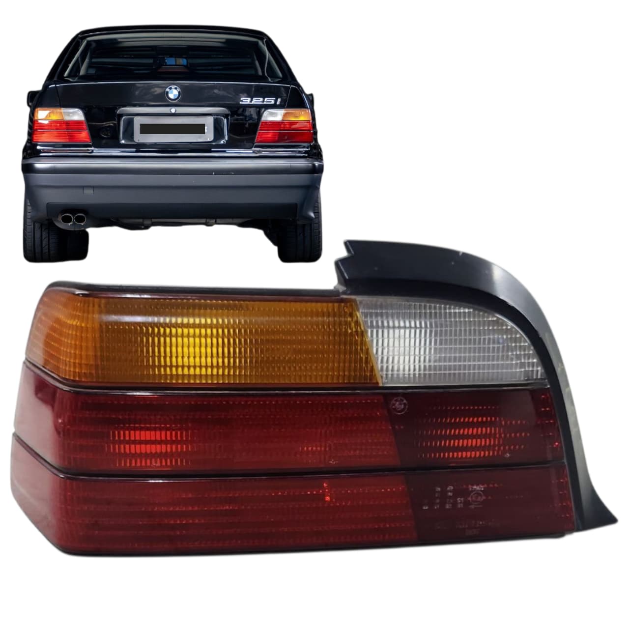 LANTERNA ESQUERDA BMW SERIE 3 E36 SEDAN 1991 1999 