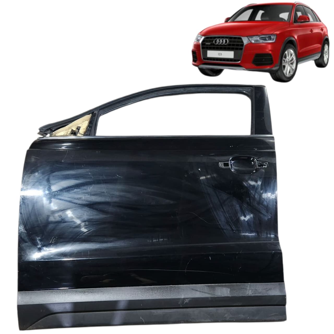 PORTA DIANTEIRA ESQUERDA AUDI Q3 2013 2019 