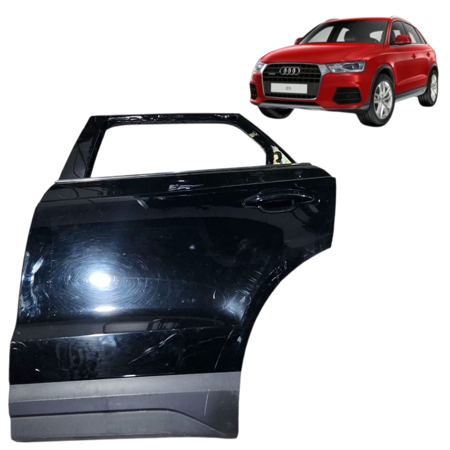 Porta Traseira Esquerda AUDI Q3 2013 2019
