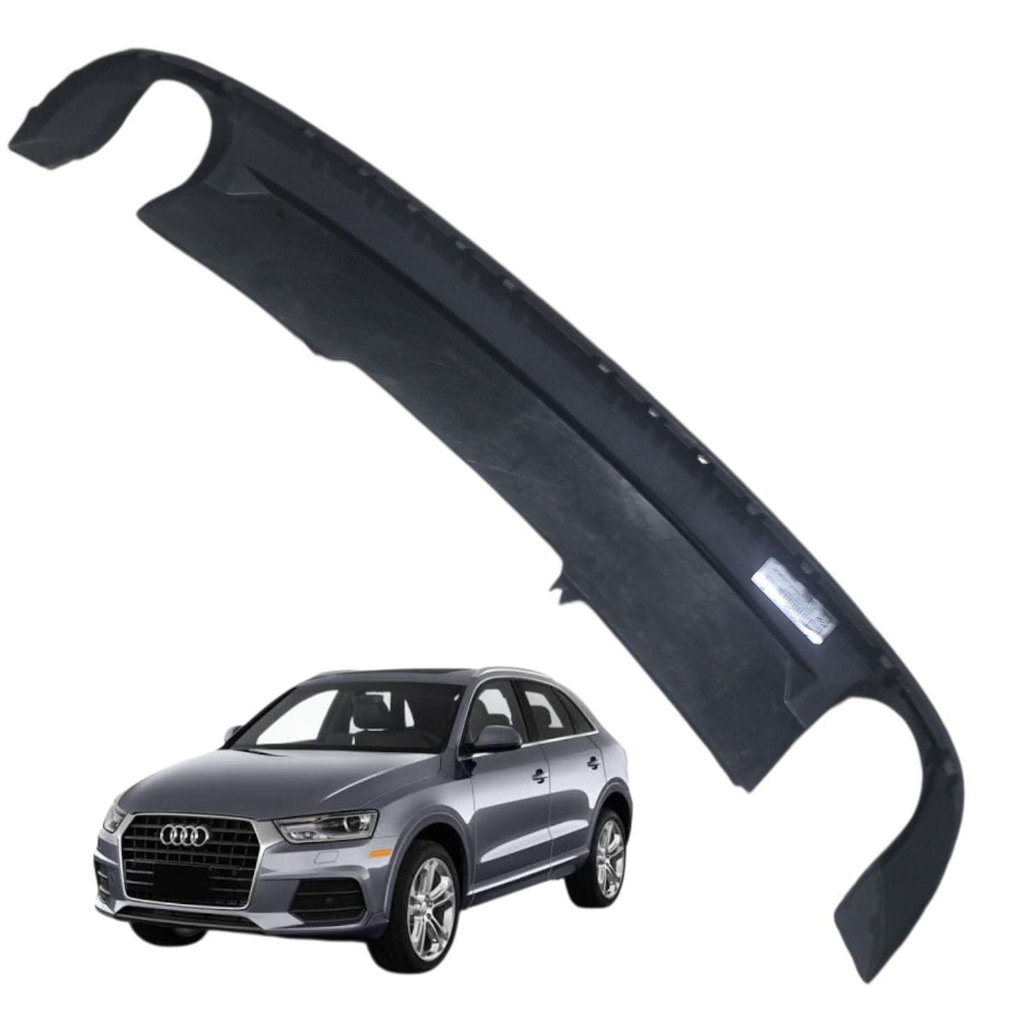 SPOILER PARACHOQUE INFERIOR AUDI Q3 2013 2019 