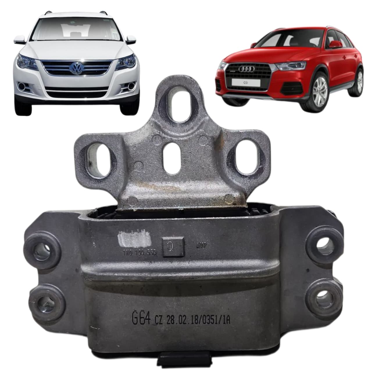 COXIM CAMBIO ESQUERDO AUDI Q3 A3 JETTA TIGUAN 2005 2016 