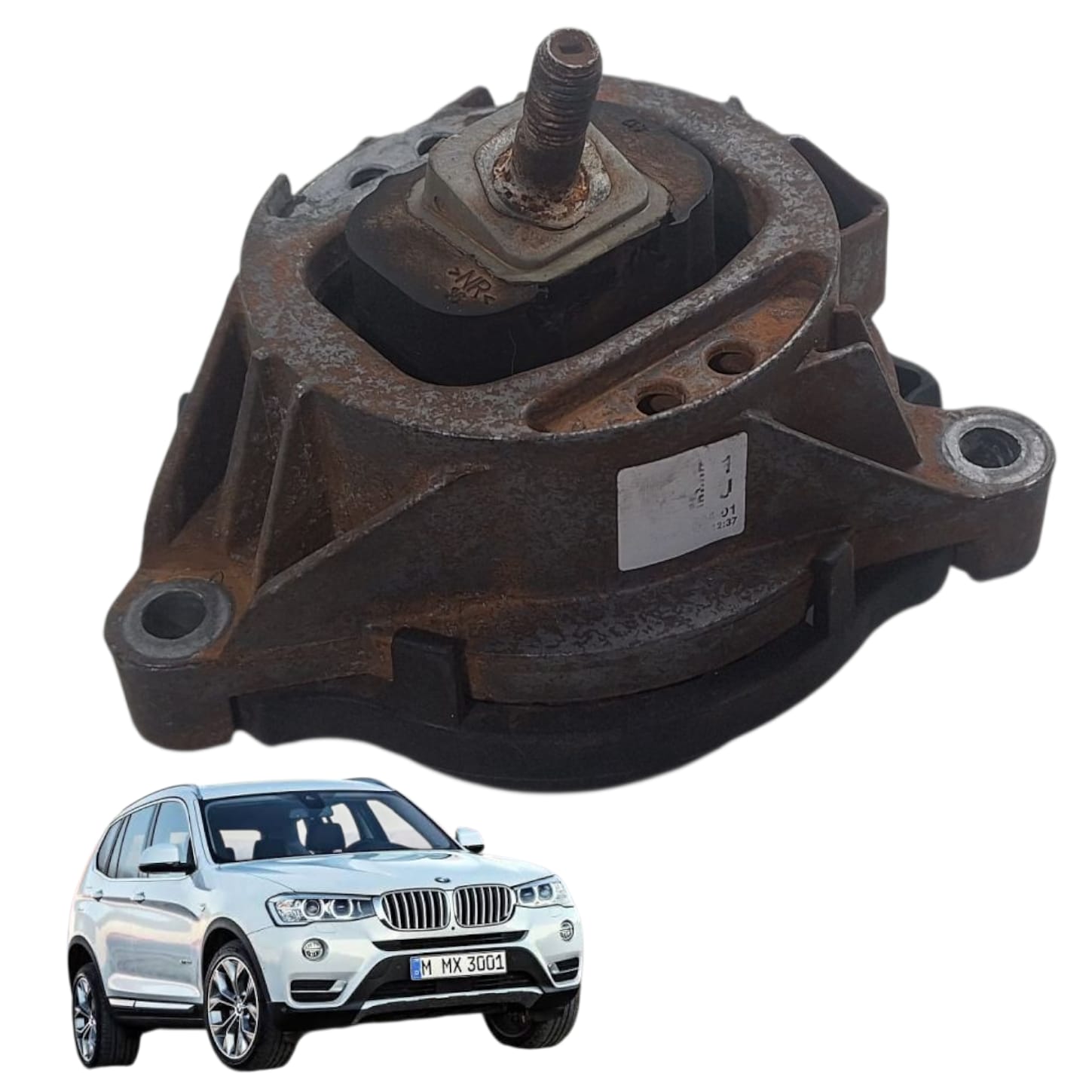 COXIM ESQUERDO MOTOR BMW F20 F30 X3 2012 2018 