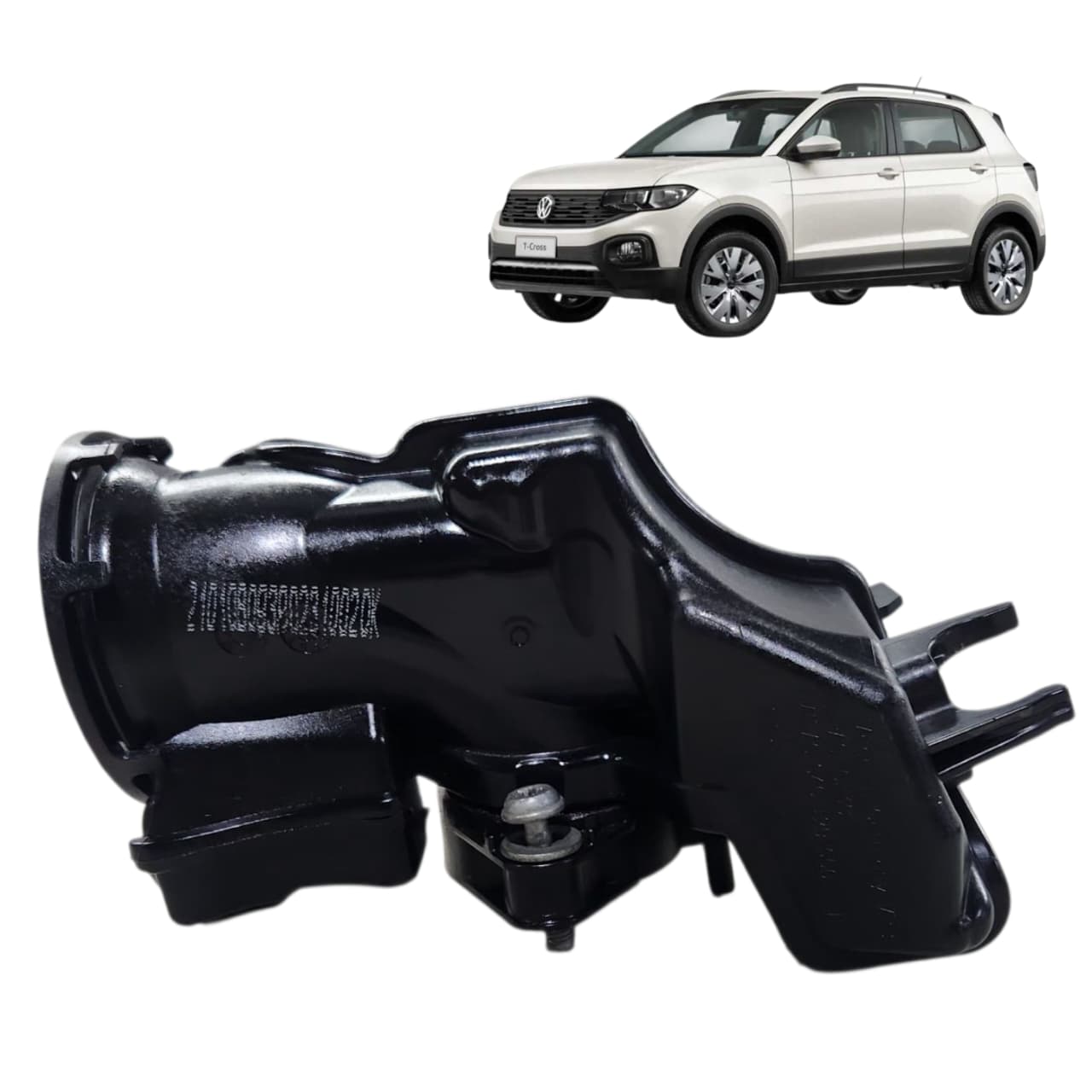 TUBO ADMISSAO AR MOTOR POLO VIRTUS NIVUS 1.0 TSI 2019 2024