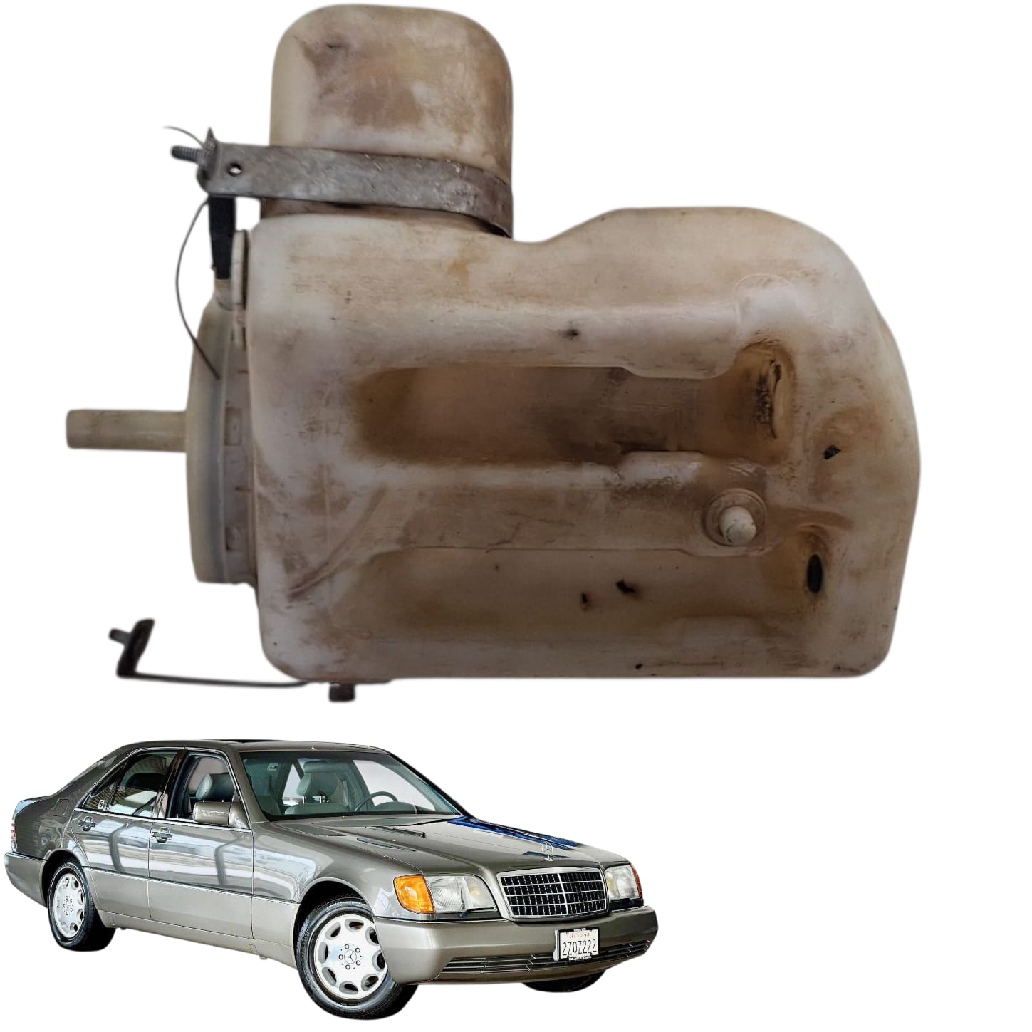RESERVATORIO AGUA PARABRISA MERCEDES S320 S500 W140 1991 1999