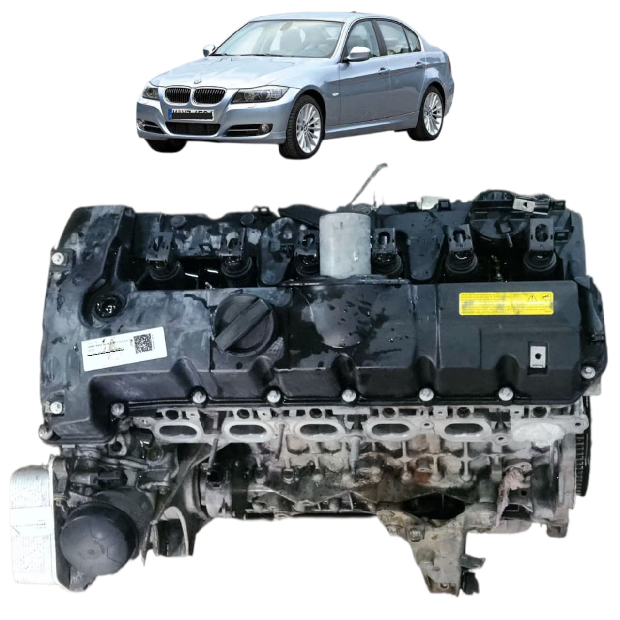 Motor BMW N52 330i 3.0 6cc 2007 2012