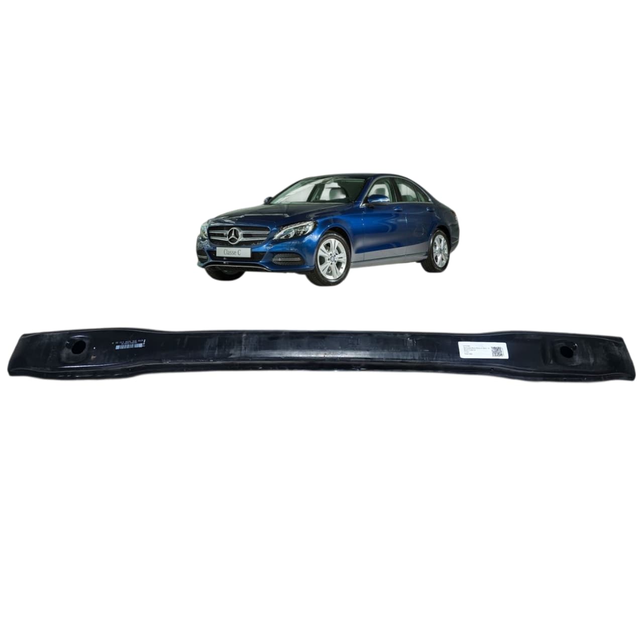 ALMA PARACHOQUE TRASEIRO MERCEDES CLASSE C W204 2007 2015 