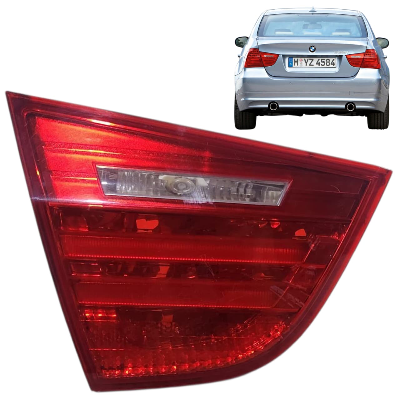 LANTERNA ESQUERDA BMW SERIE 3 E90 320I 328I 2007 2012 