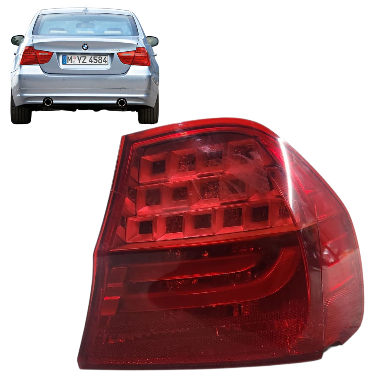 LANTERNA ESQUERDA BMW SERIE 3 E90 320i 328i 2007 2012