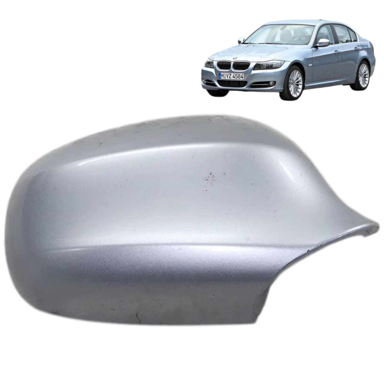 CAPA RETROVISOR DIREITO BMW E90 325I 320I 318I 328I 2007 2012 