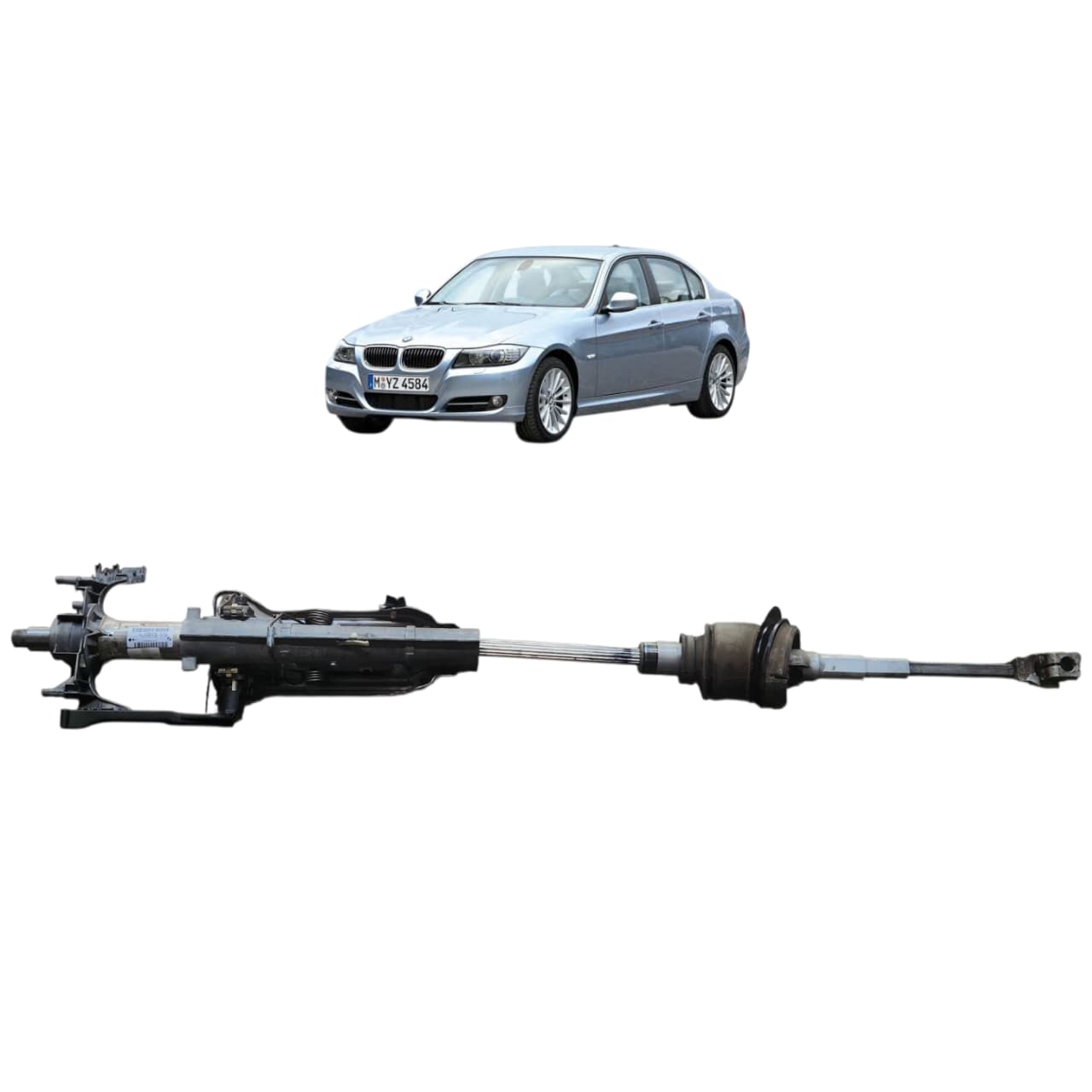 COLUNA DIRECAO BMW E90 320I 325I 330I X1 E84 2005 2015 
