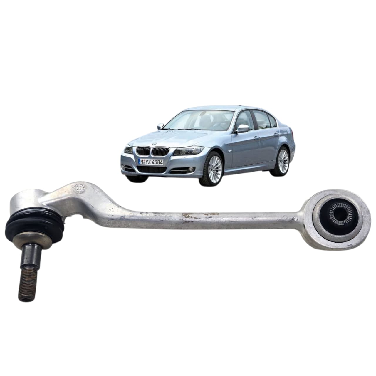 BRAÇO CURVO SUSPENSAO DIANTEIRO ESQUERDO BMW E90 325I 320I 2007 2012 