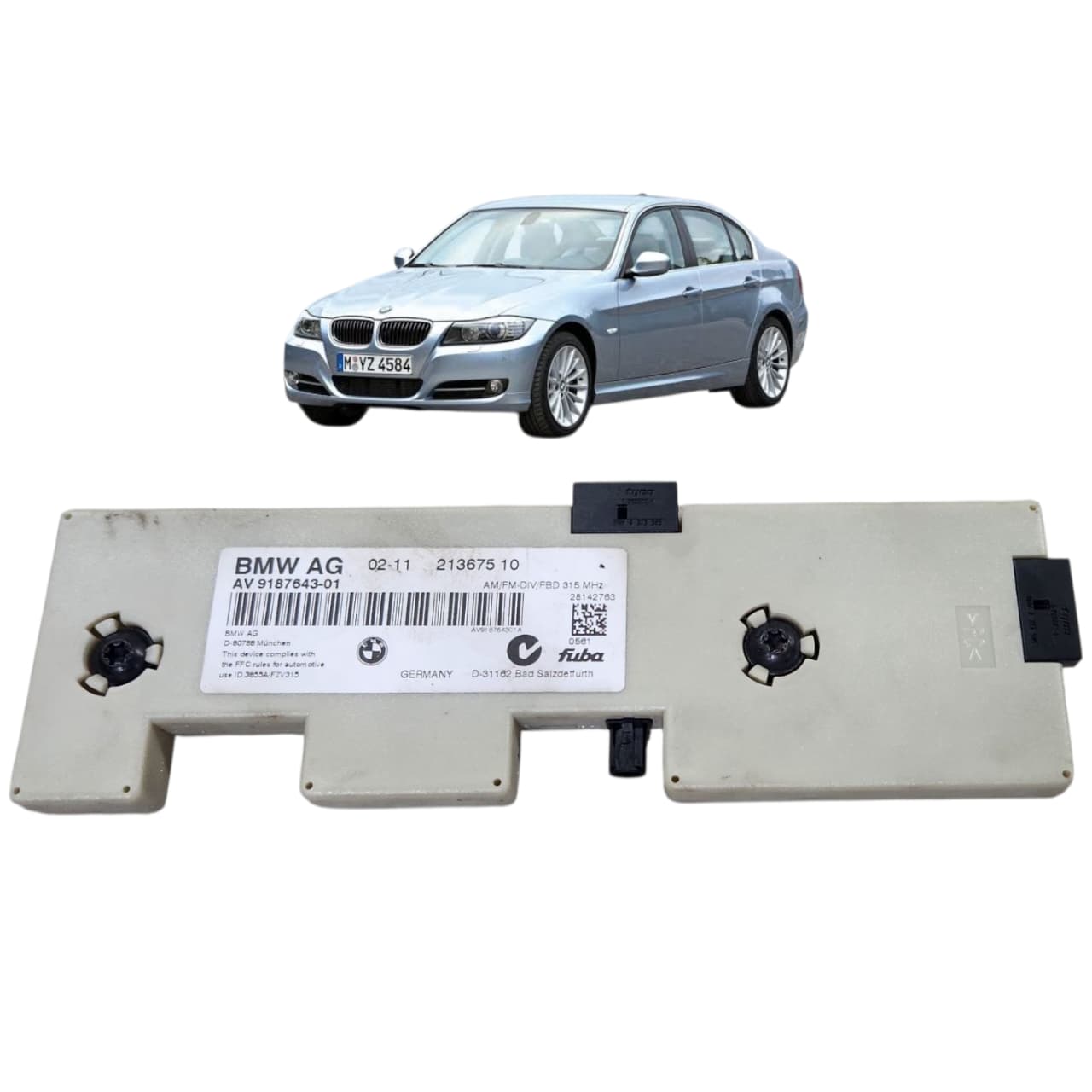 MODULO AMPLIFICADOR ANTENA BMW SERIE 3 E90 2007 2012