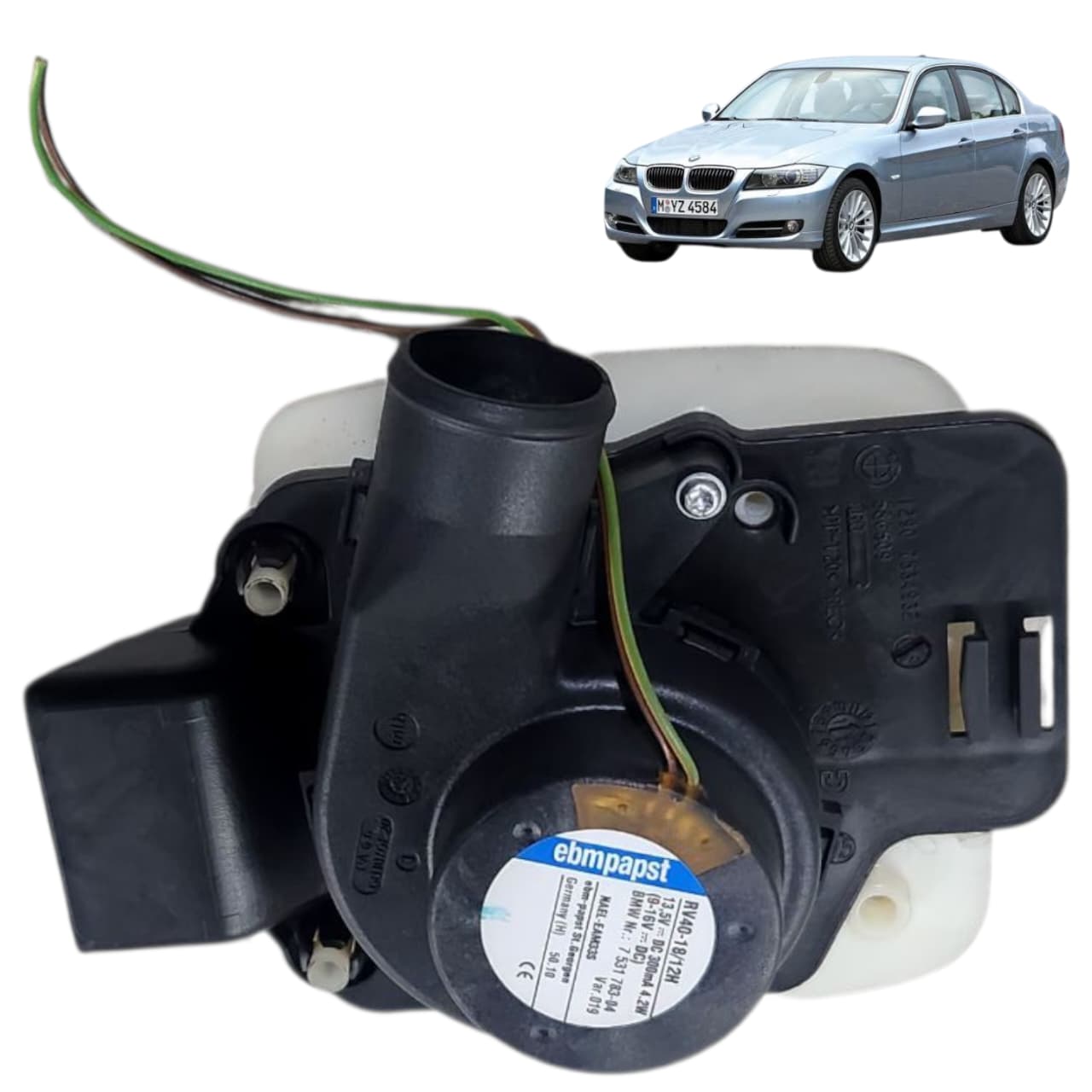 MOTOR VENTILADOR CAIXA FUSIVEIS BMW SERIE 1 SERIE 3 X1 2007 2012 
