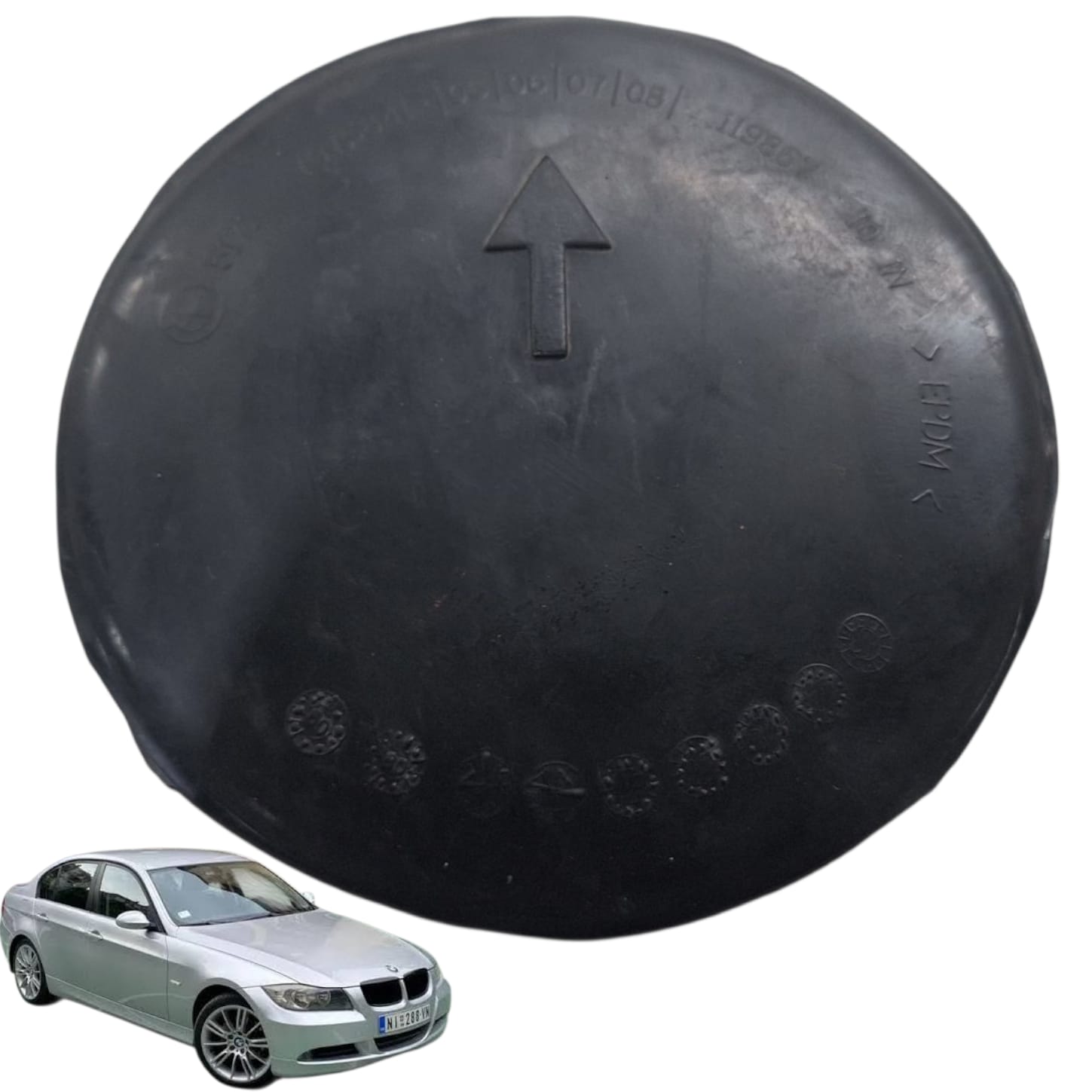 TAMPA BORRACHA AMORTECEDOR TRASEIRO BMW SERIE 3 X1 2007 2012