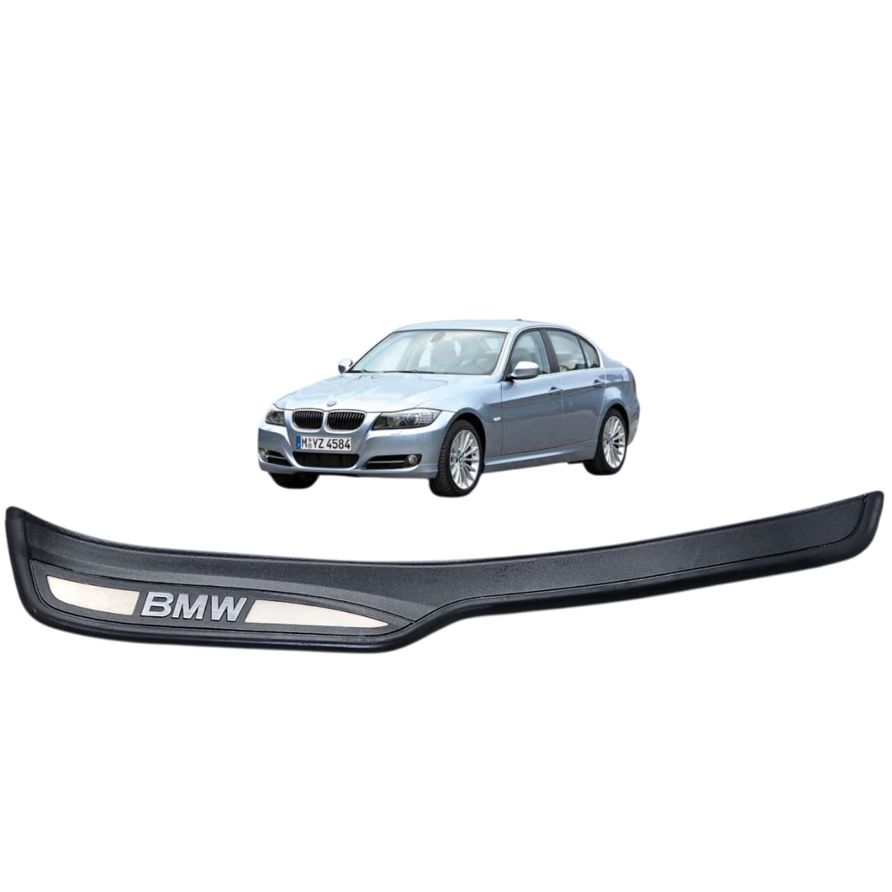 SOLEIRA PORTA TRASEIRA ESQUERDA BMW SERIE 3 E90 2007 2012