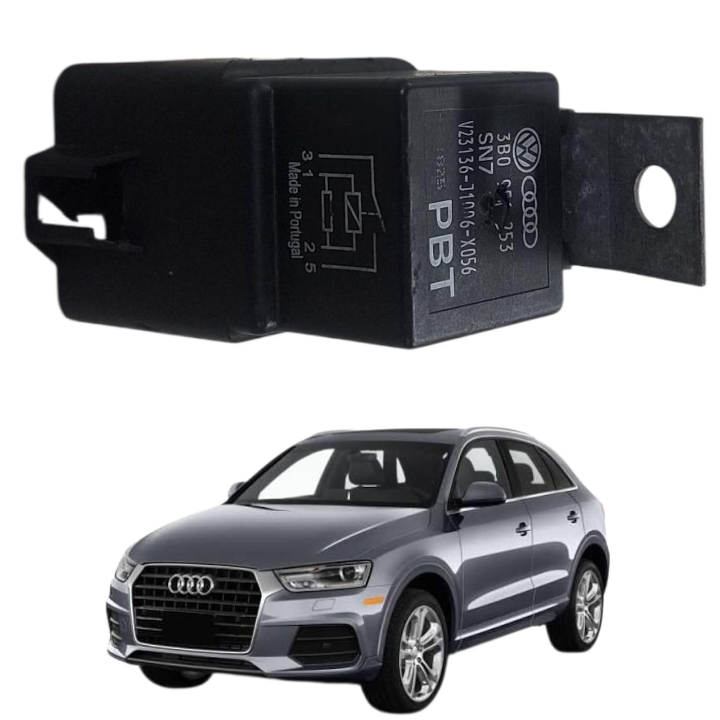 RELE AUXILIAR SERVIÇO AUDI Q3 JETTA SAVEIRO  VOYAGE UP 2013 2022