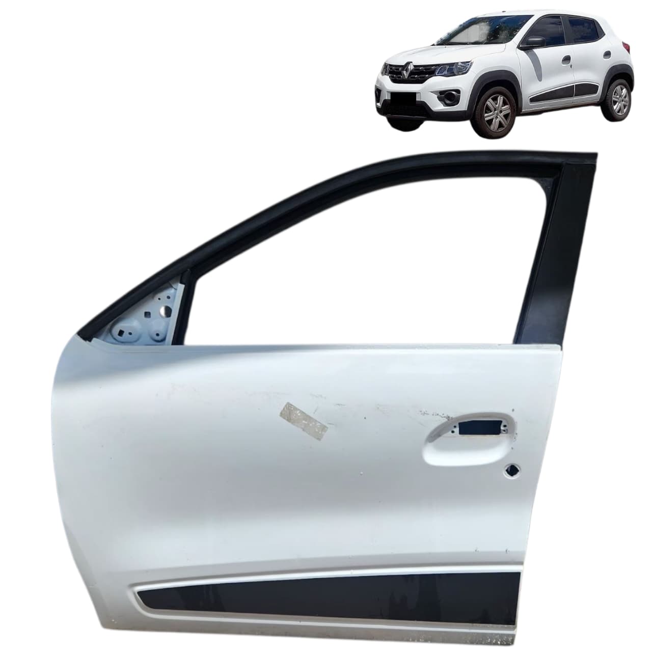 PORTA DIANTEIRA ESQUERDA RENAULT KWID 2017 2022