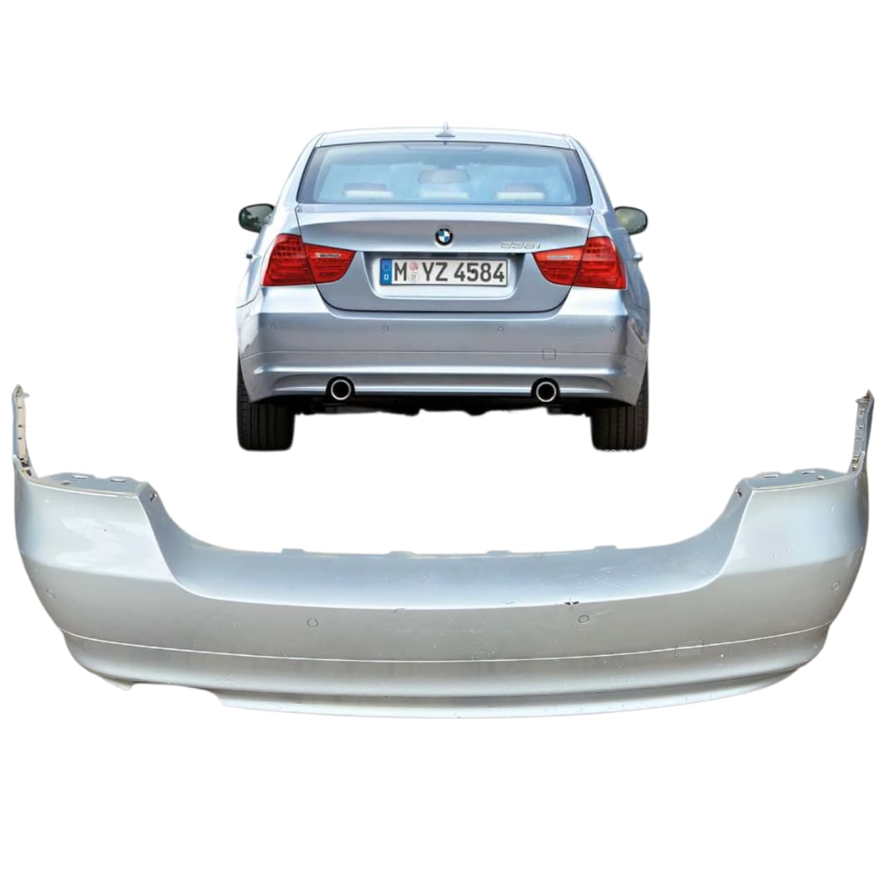Parachoque Traseiro Bmw E90 325I 320I 2007 2012 