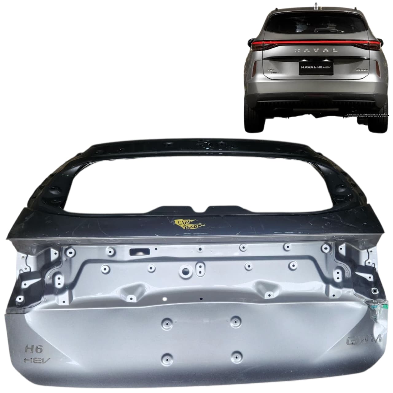 Tampa Traseira Haval H6 2024 2025 2026
