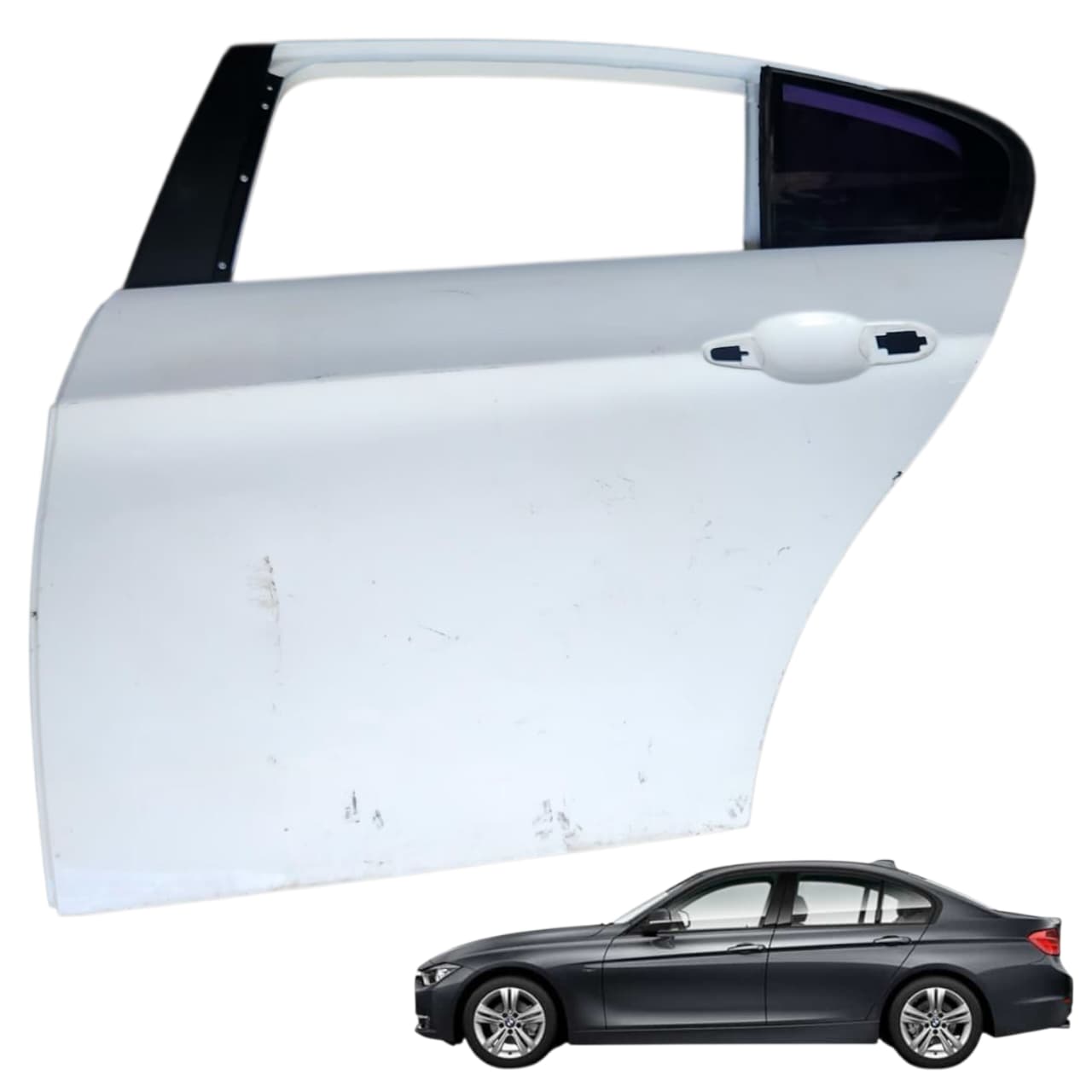 Porta Traseira Esquerda BMW E90 320I 325I 328I 2007 2012 