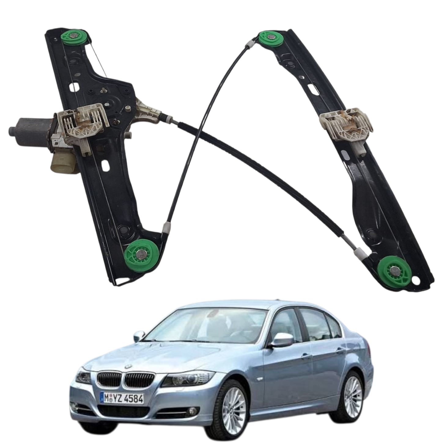 MAQUINA VIDRO DIAN DIREITA BMW SERIE 3 E90 E91 2007 2012 