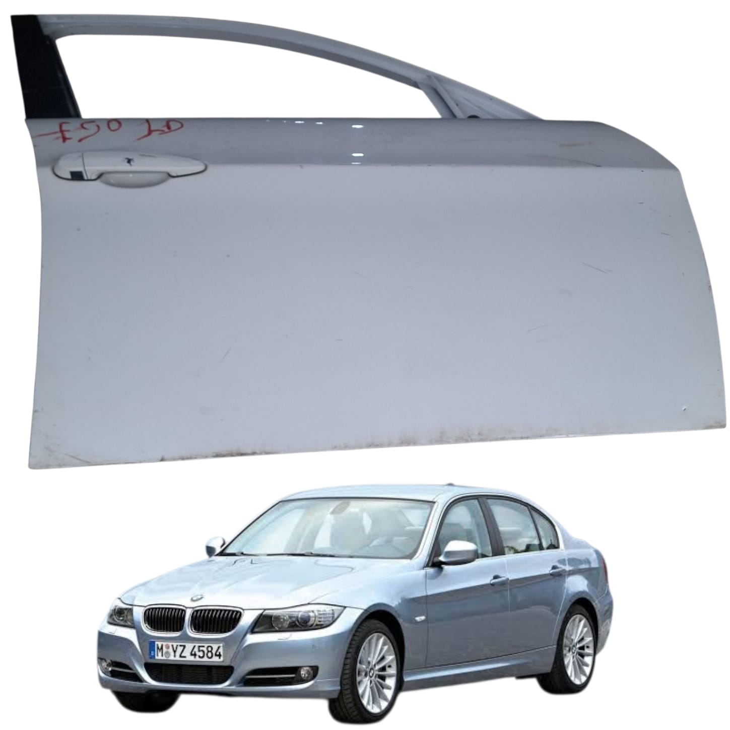 PORTA DIANTEIRA ESQUERDA BMW SERIE 3 E90 325I 320I 2007 2012