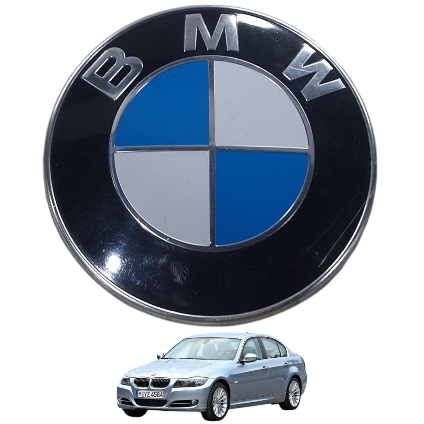 EMBLEMA TAMPA BMW SERIE 3  X1 2007 2015 