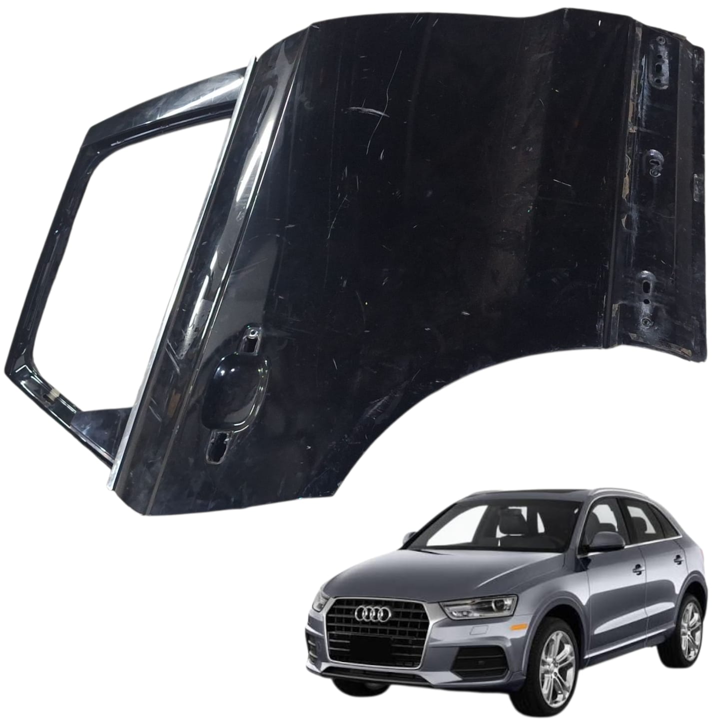 porta traseira direita audi q3 2016 2019