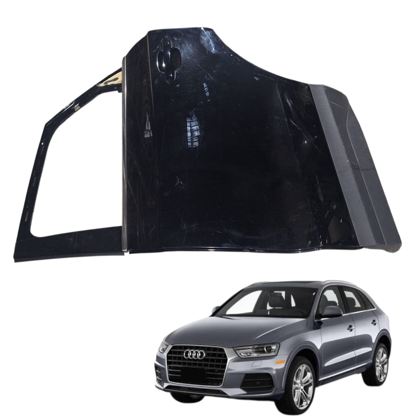 porta traseira direita audi q3 2016 2019