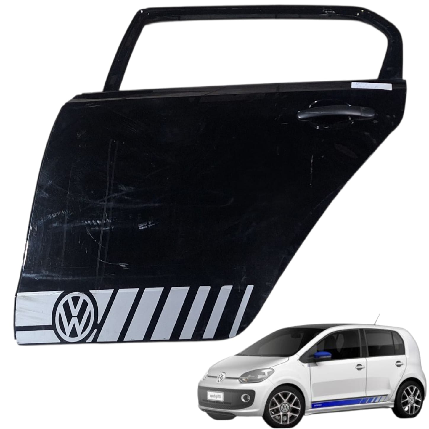PORTA TRASEIRA ESQUERDA VOLKSWAGEN UP 2014 2021