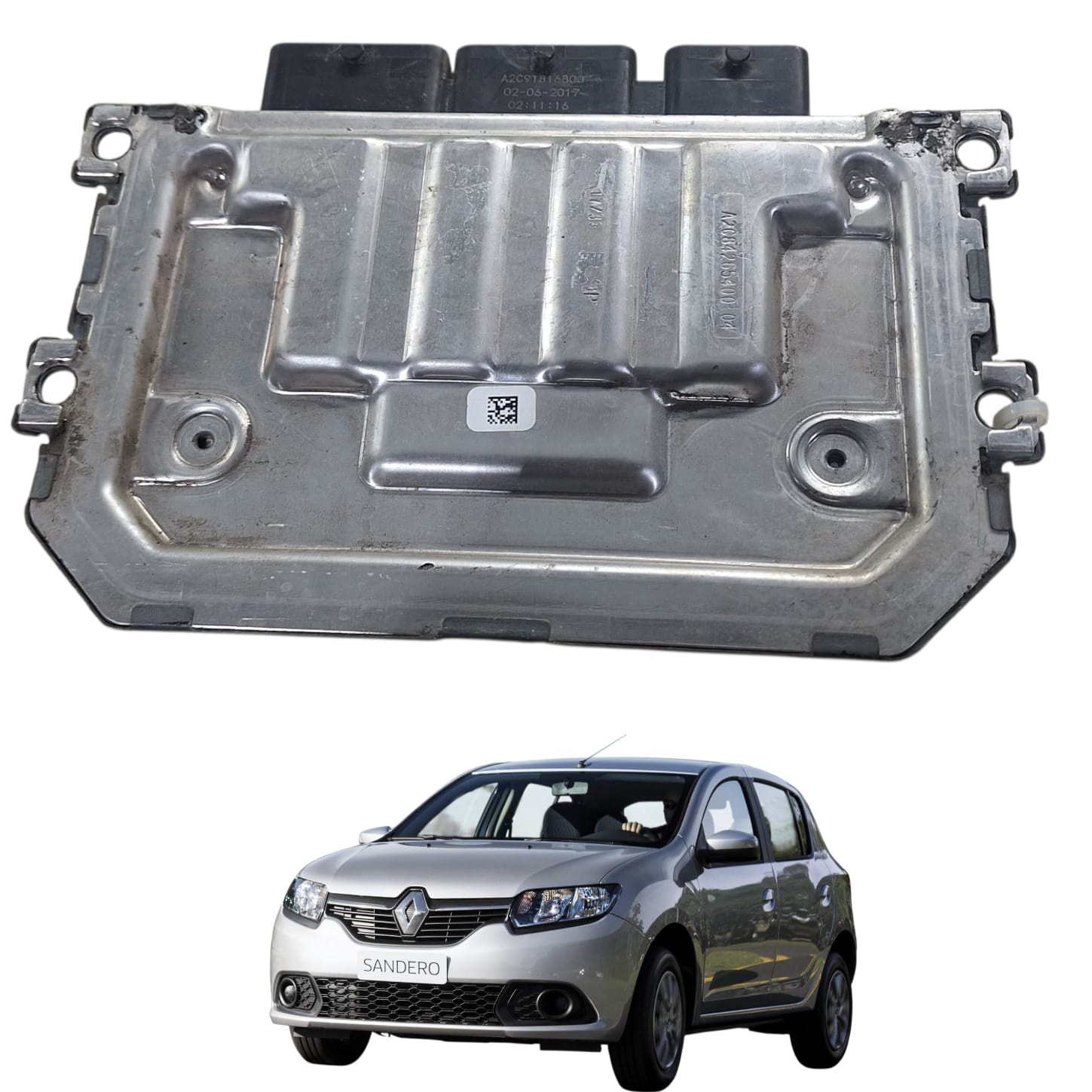 MODULO INJEÇAO RENAULT LOGAN SANDERO 1.0 12V 3CC 2017 2021