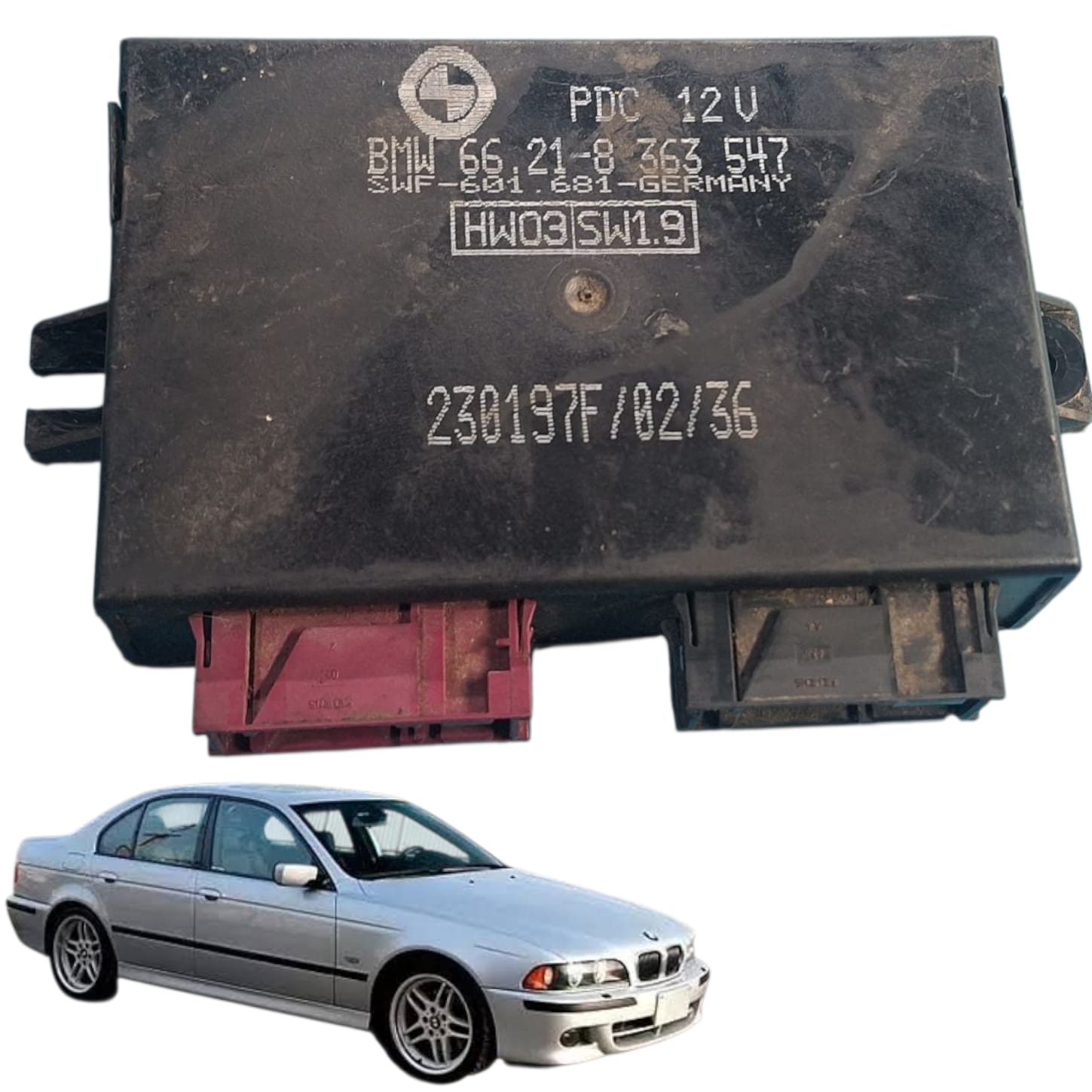 MODULO SENSOR ESTACIONAMENTO BMW SERIE 5 E39  1996 2000