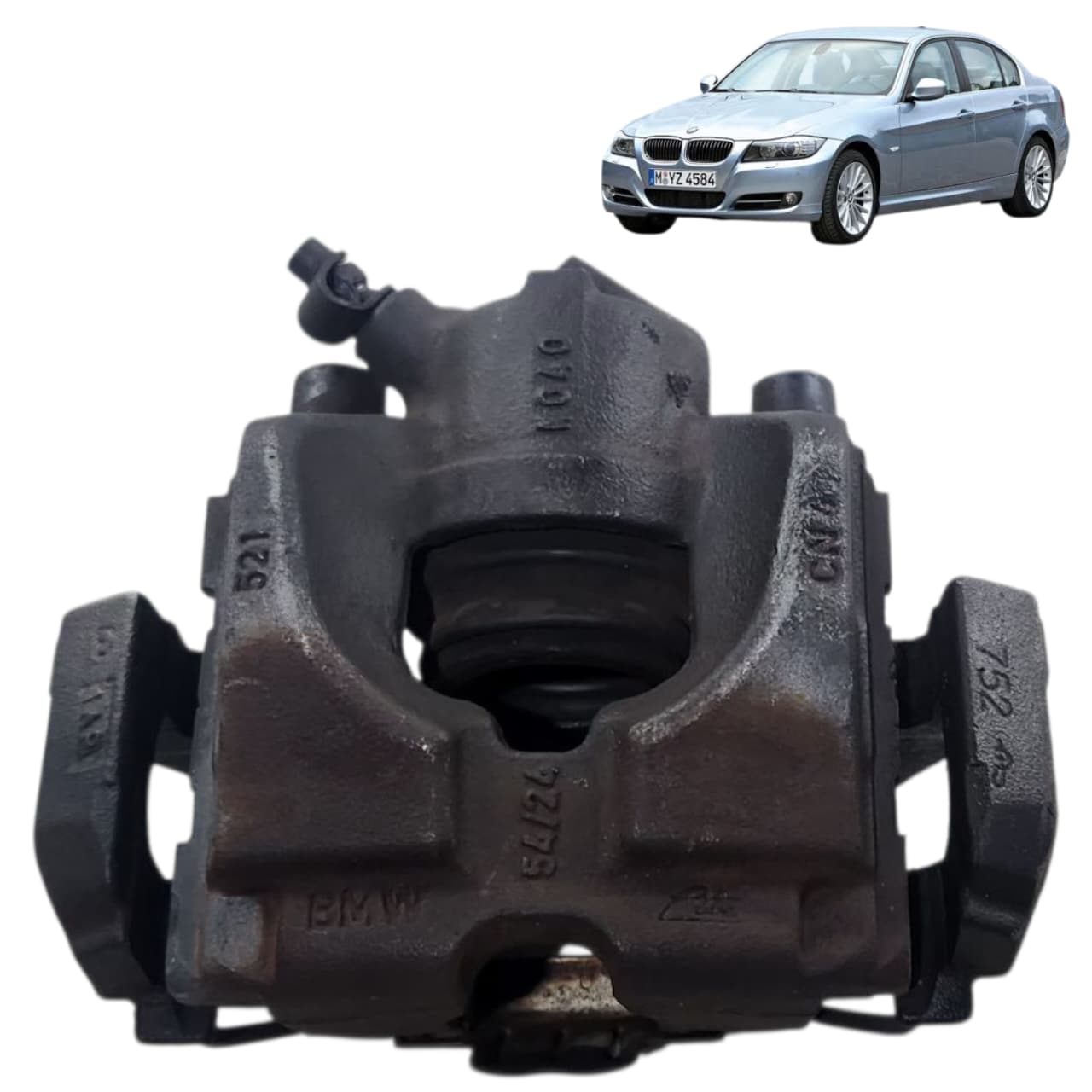 PINÇA FREIO DIANTEIRA ESQUERDA BMW E90 325I  2007 2012