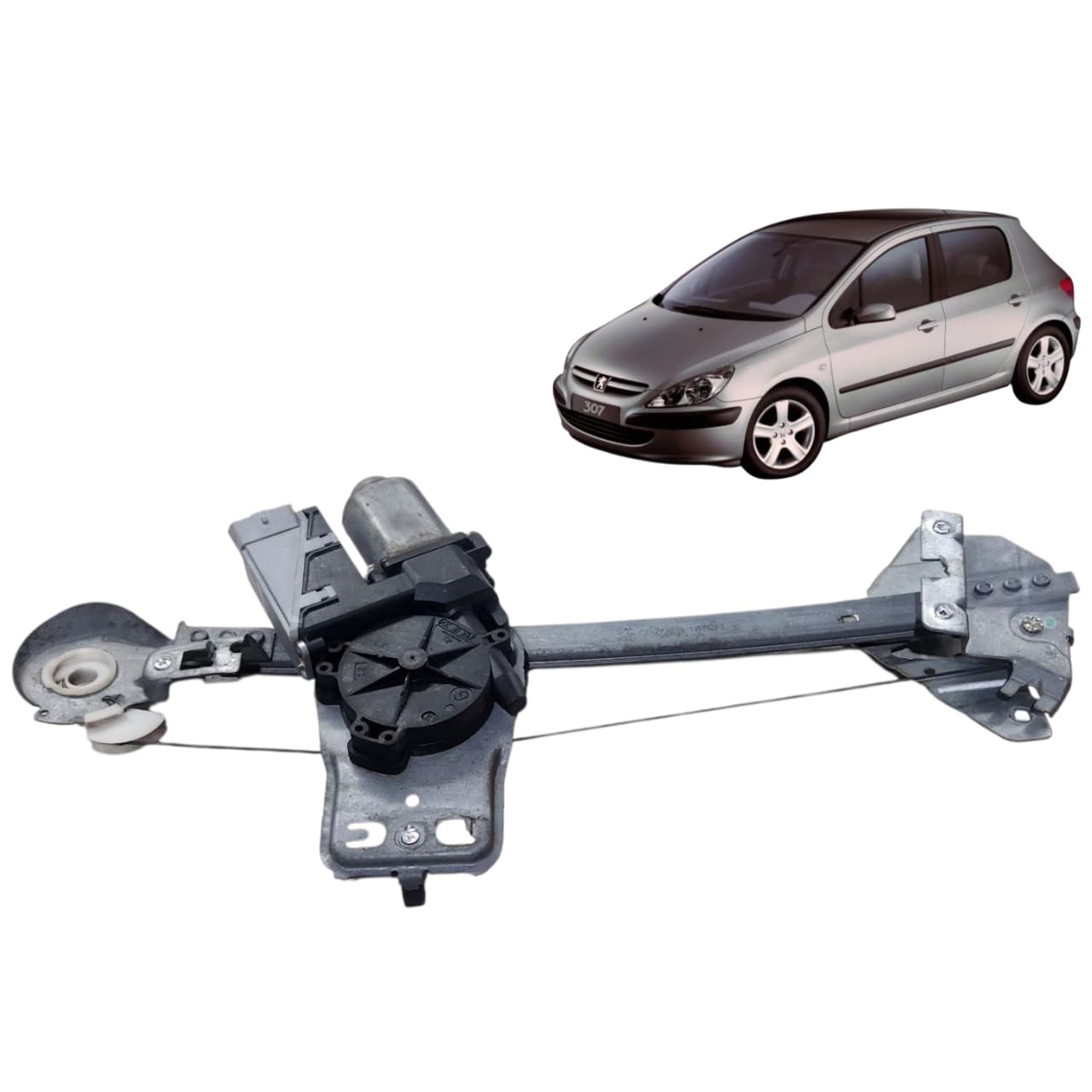 MAQUINA VIDRO TRAS ESQ PEUGEOT 307 2001 2009